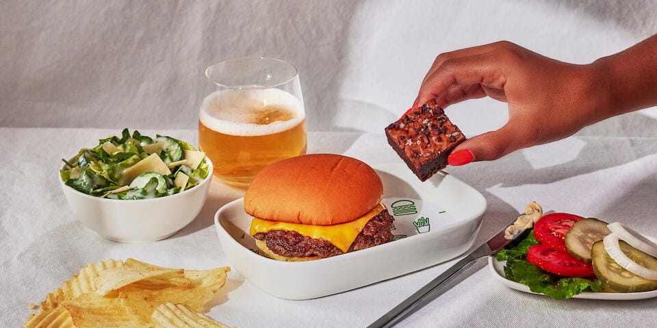 preview for Julia Tries Everything At Shake Shack