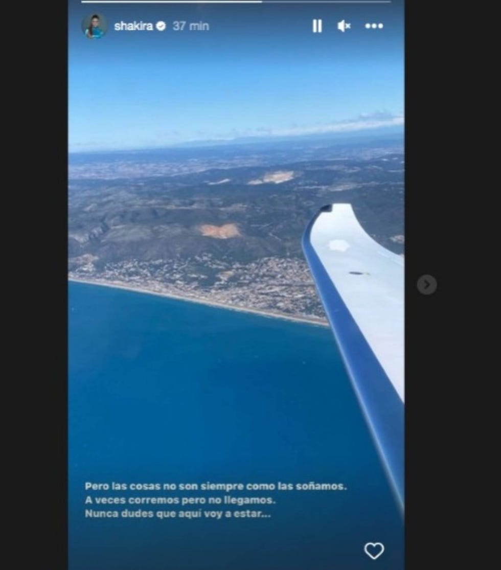 shakira avion miami