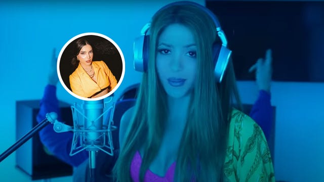 shakira recibe acusaciones de plagio por su canción con bizarrap de la cantante briella