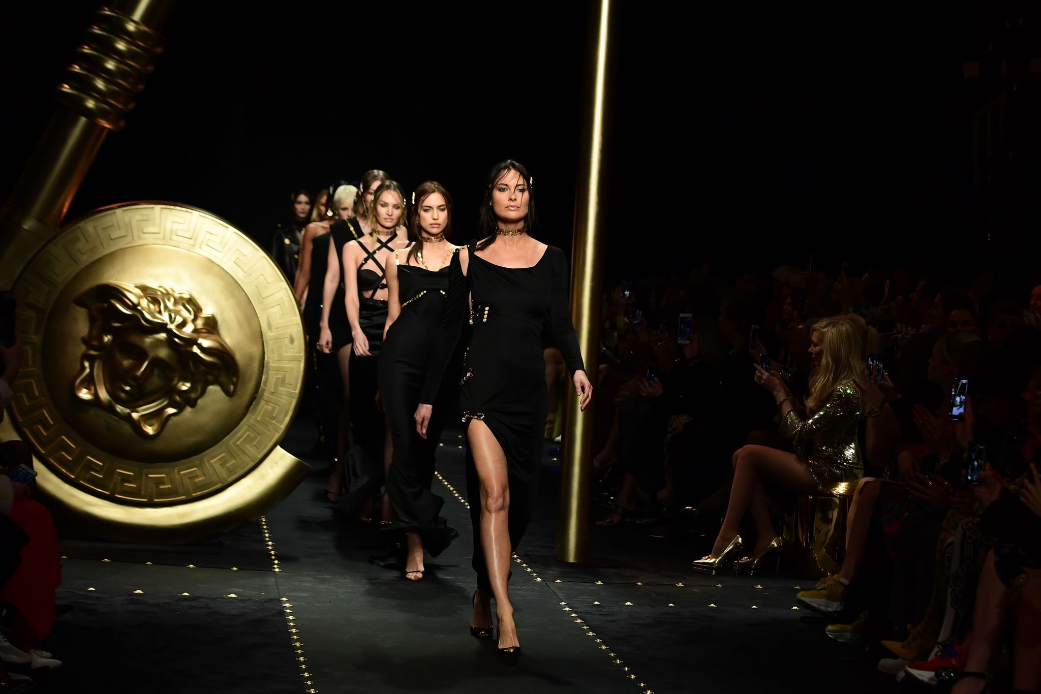 Donatella Versace enlists the help of '90s supermodels, Shalom