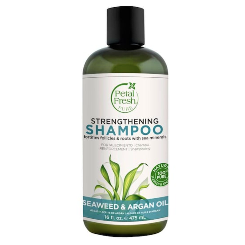 seaweed en argan olie shampoo van petal fresh