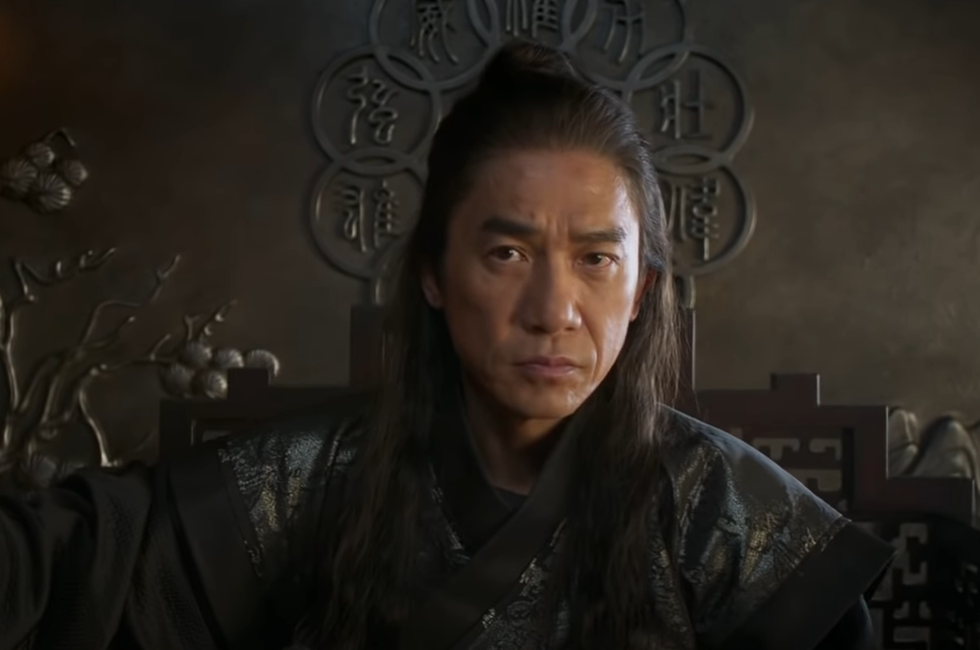 tony leung as the mandarin in shang chi