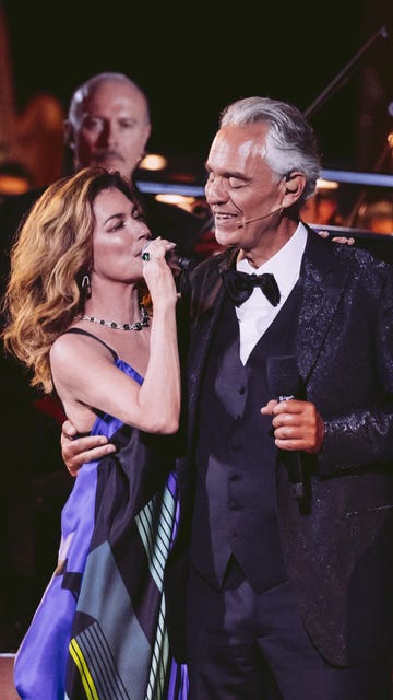 shania twain andrea bocelli concert 2024 songs instagram