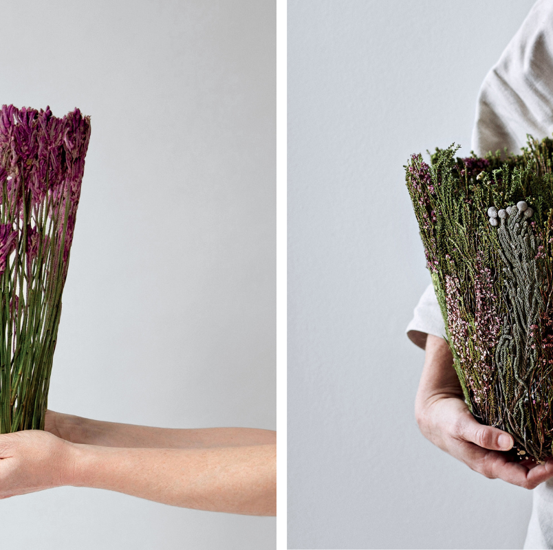 アートな「立体押し花」を制作するデザイナー、シャノン