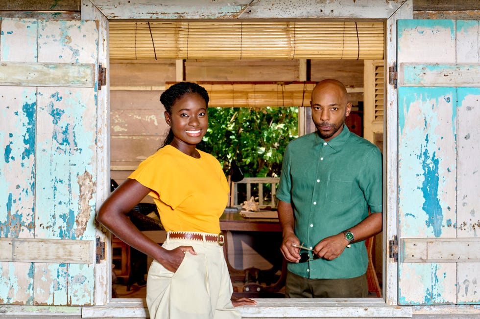 shantol jackson as naomi thomas, don gilet as di mervin wilson, death in paradise season 14