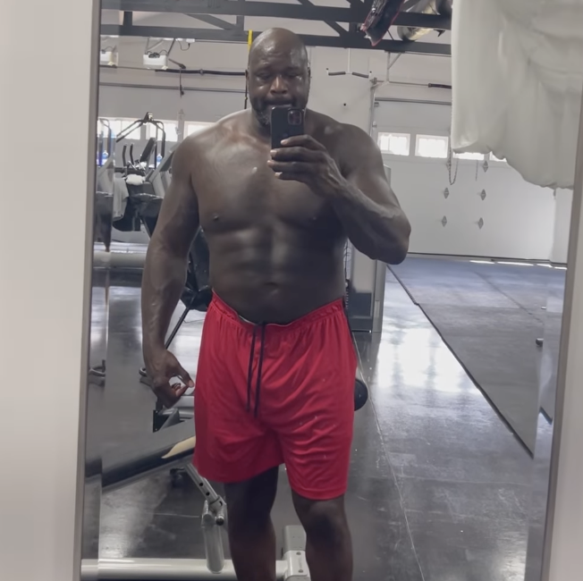 Shaquille O'Neal Is Jacked at 50 in a Shirtless Training Photo