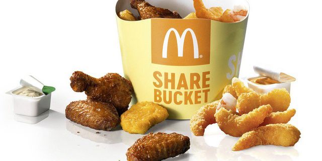 Here\'s Massive Shrimp Share & Can Bucket Find McDonald\'s You Where Chicken