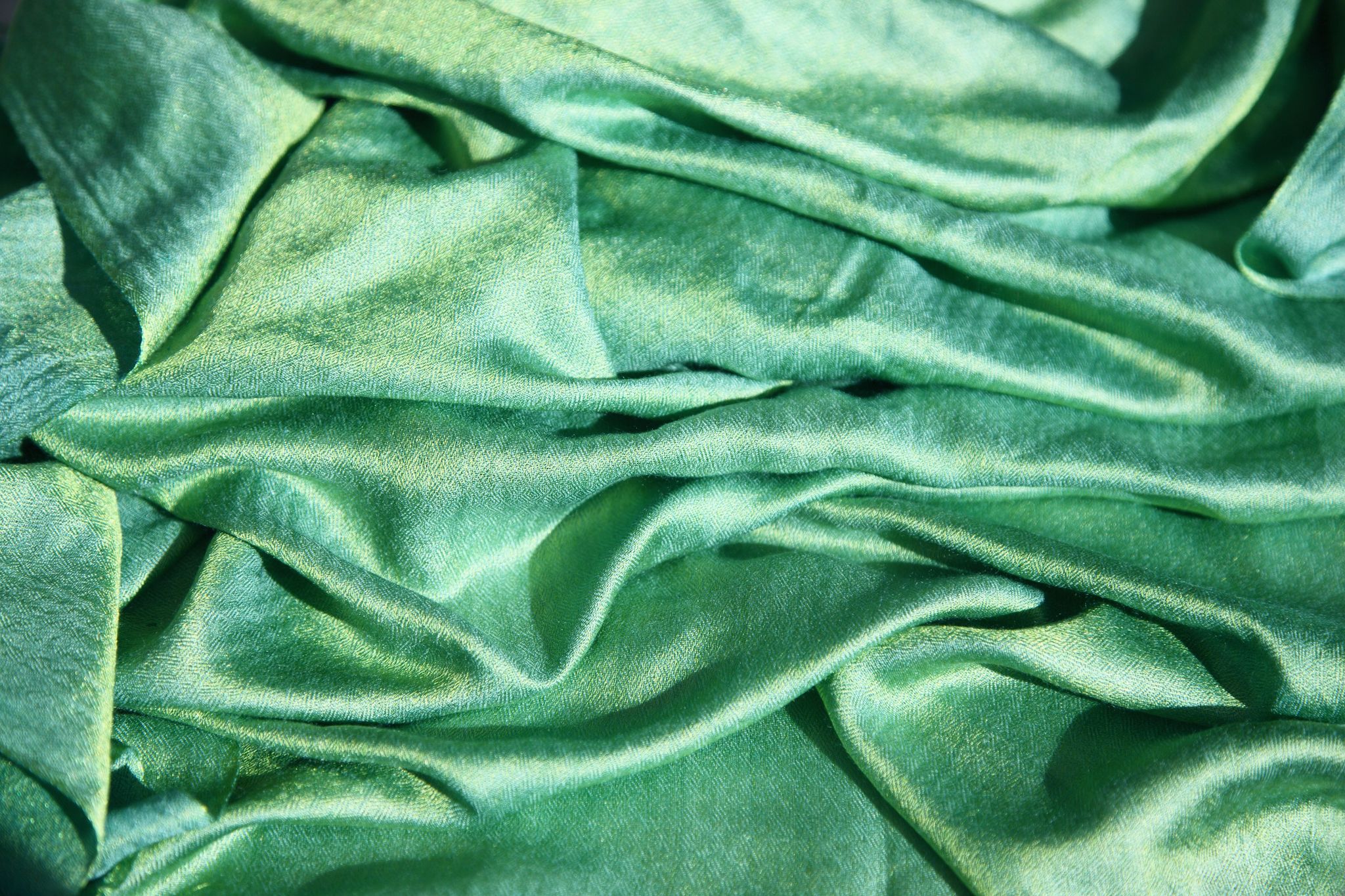Green, Silk, Textile, Turquoise, Satin, Linens, 