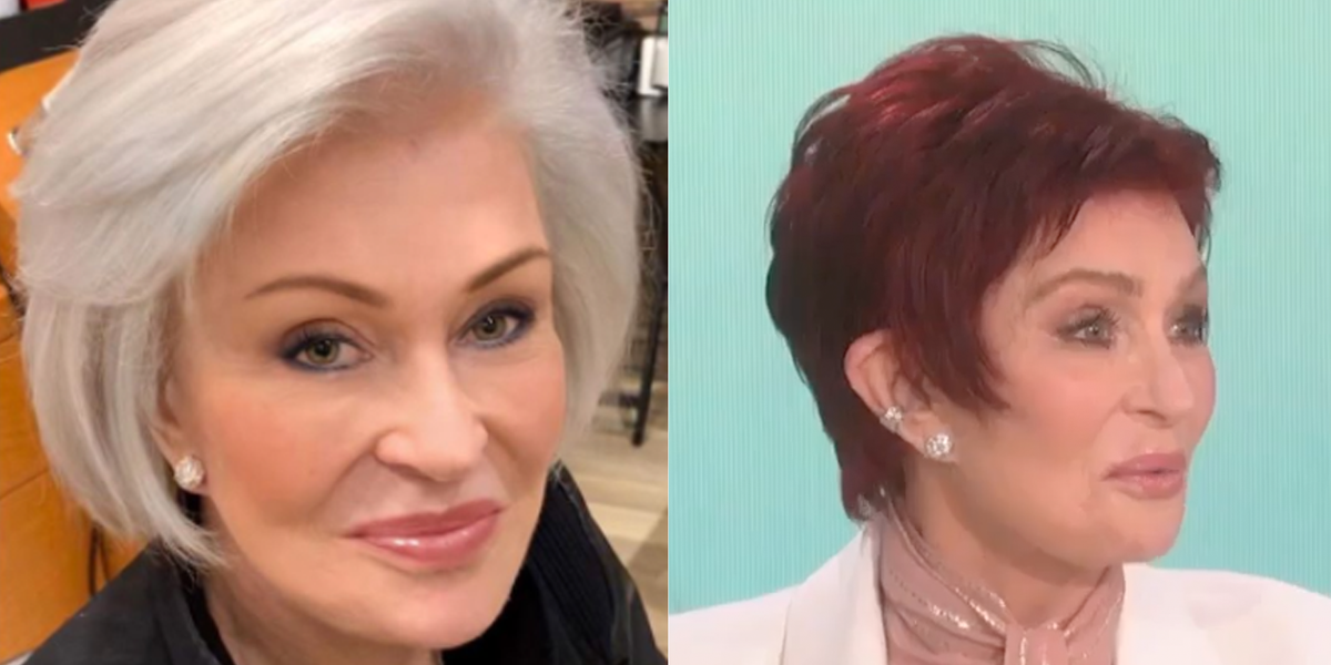 Sharon Osbourne s Signature Red Hair Is Back After Going Gray