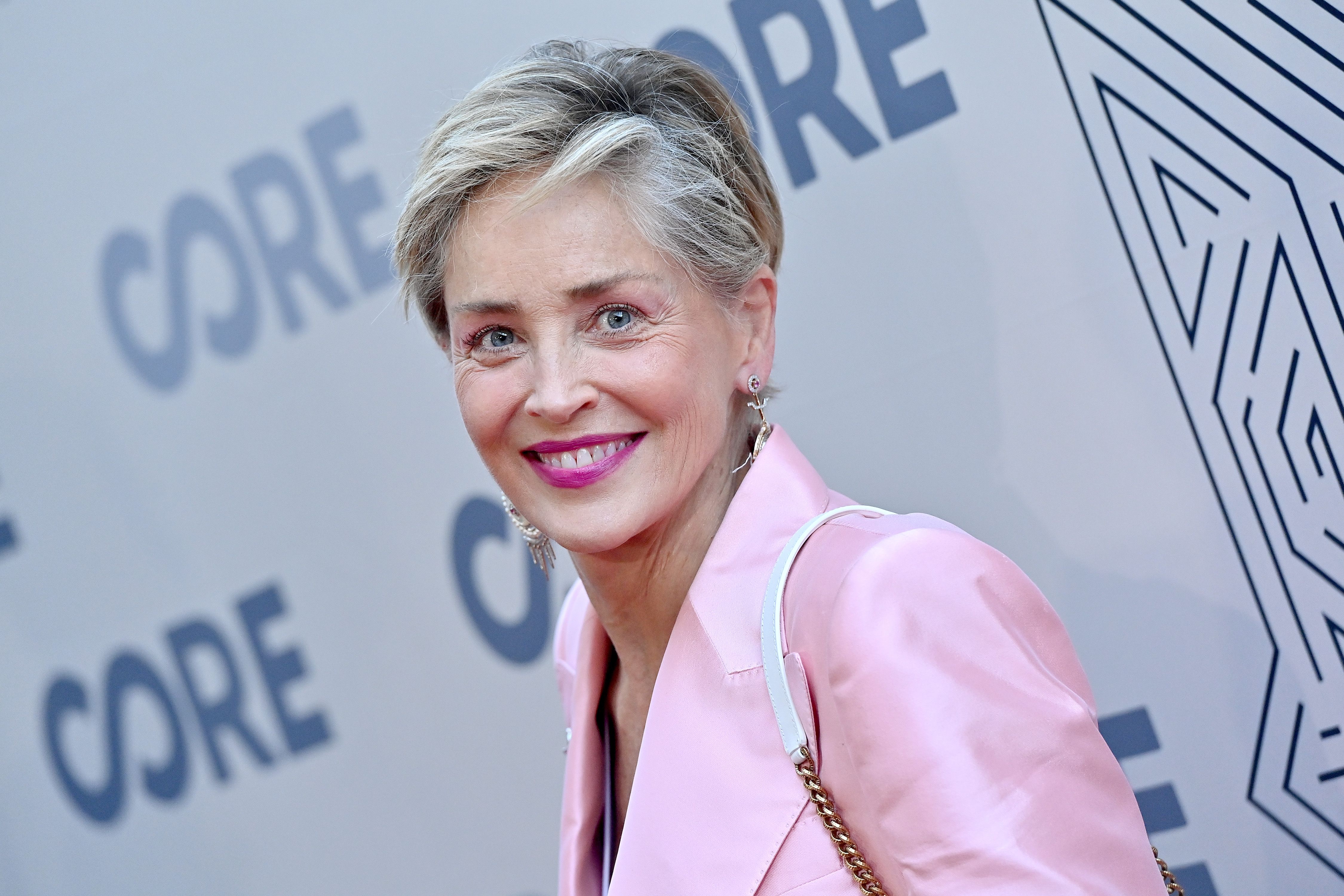 At 64, Sharon Stone Is 'Gratefully Imperfect' in Topless Pic