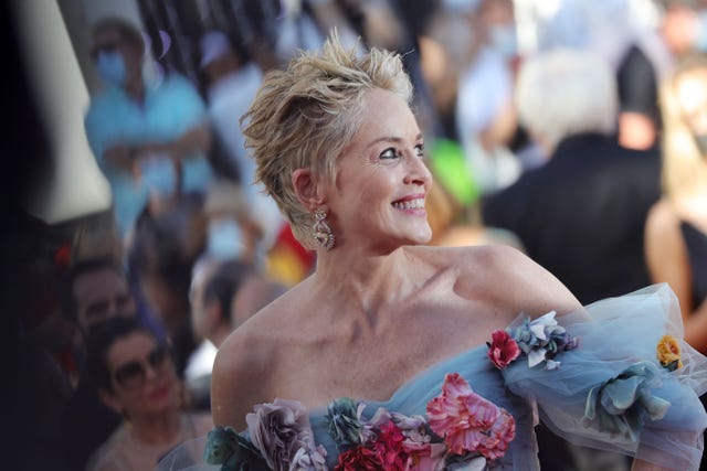 sharon stone cannes film festival