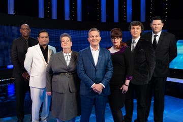 shaun wallace, paul sinha, anne hegerty, bradley walsh, jenny ryan, darragh ennis, mark labbett, the chase