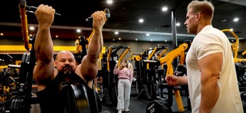 The Rock And JK Simmons Get A Workout In On The Set Of 'Red One