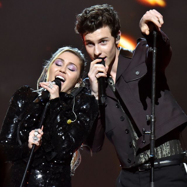Shawn Mendes Miley Cyrus 2019 Grammys