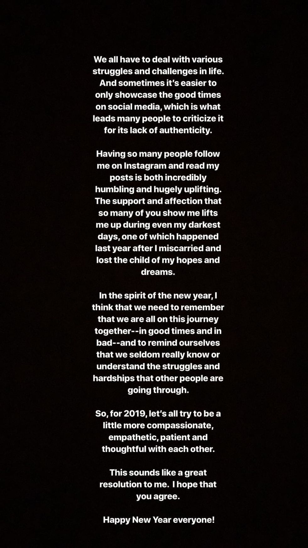 Shay Mitchell, Instagram, miskraam, 2018