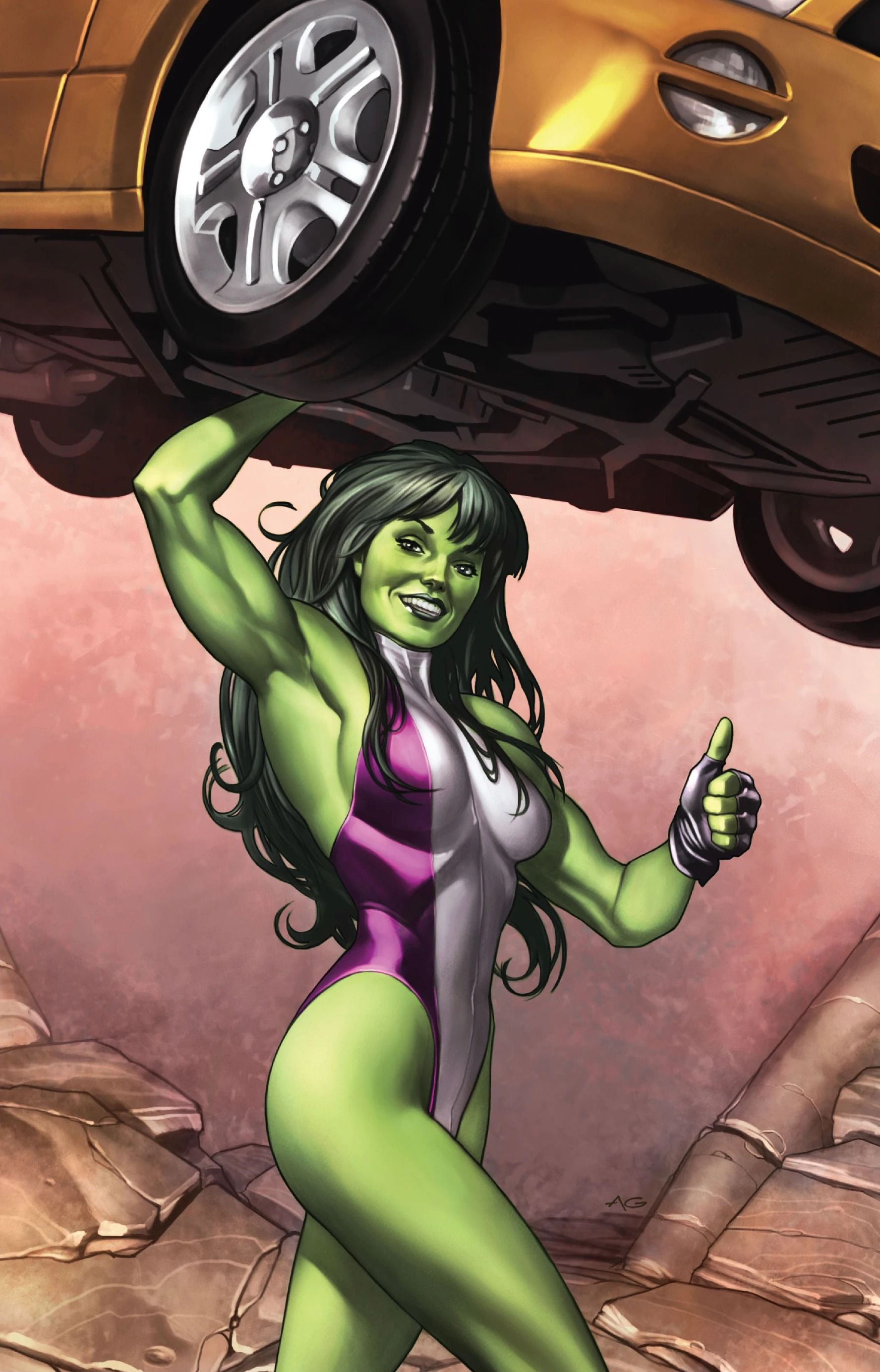 She-Hulk (Marvel Comics) Minecraft Skin