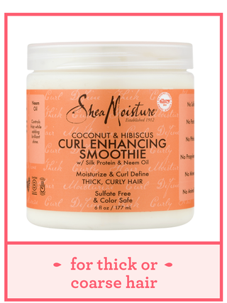 sheamoisture curl enhancing hair smoothie cream