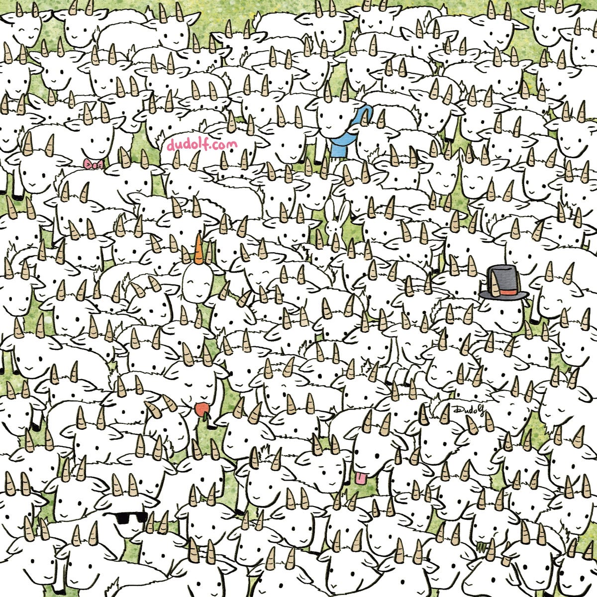 Can You Find the Sheep Among the Goats in This Brainteaser?