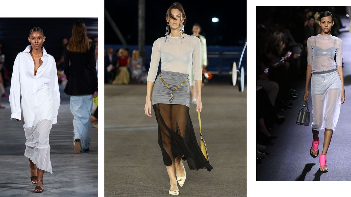Weekend Shopping Guide: Transparent Mesh Skirts - The Dark Plum