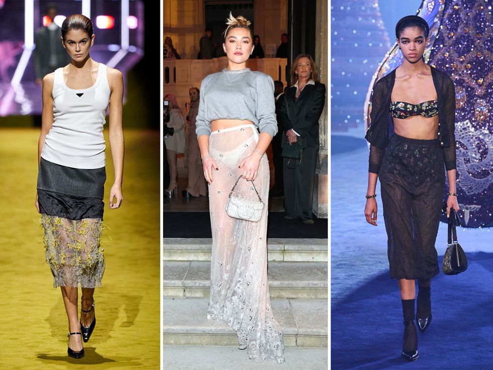SoWhat The Heck Are You Supposed To Wear Under Sheer Skirts, Tops &  Dresses? We'v Got You Covered