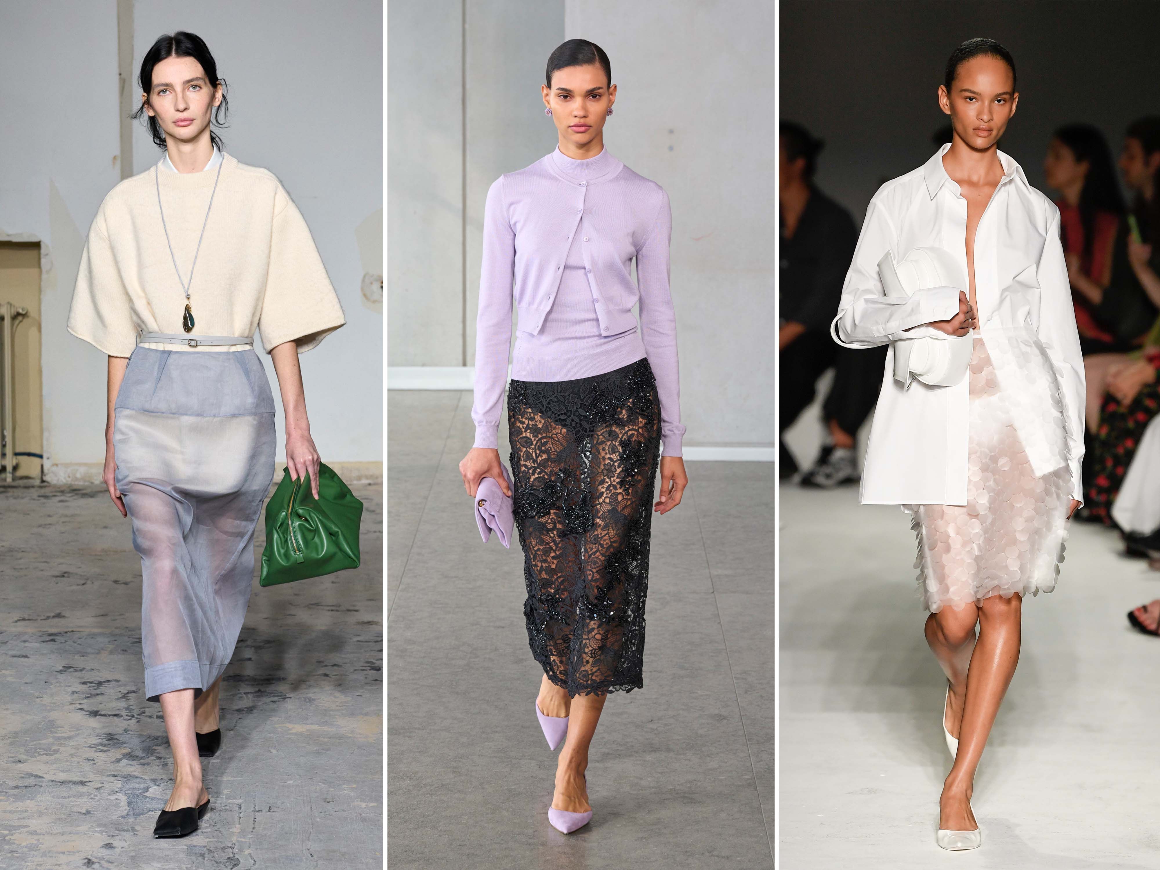 How to wear the sheer skirt in 2024  Best sheer skirts