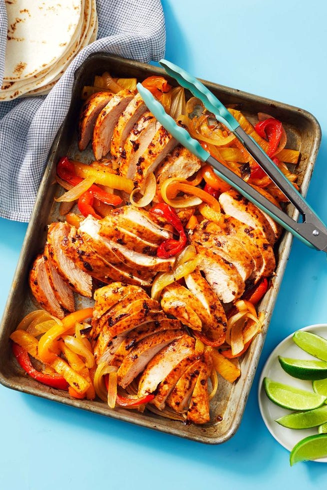 fajitas de pollo