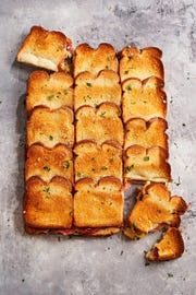 sheet pan italian subs