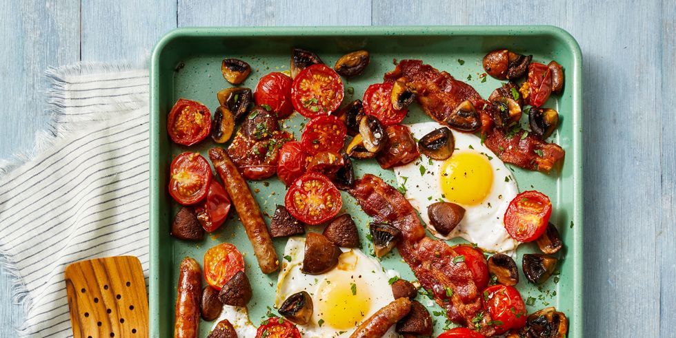 Best Sheet Pan Sausage & Egg Breakfast Bake Recipe - How To Make