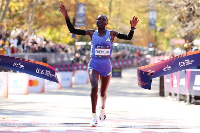 Sheila Chepkirui Wins the 2024 New York City Marathon Women’s Results