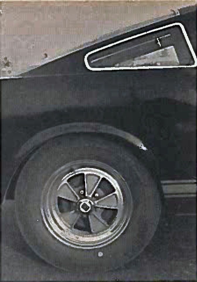 1966 ford shelby mustang gt350h wheel