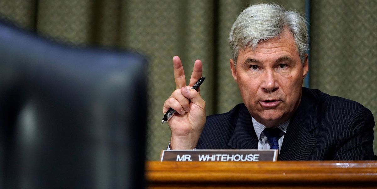 Sheldon Whitehouse Is Not Screwing Around With His Republican Colleagues Anymore