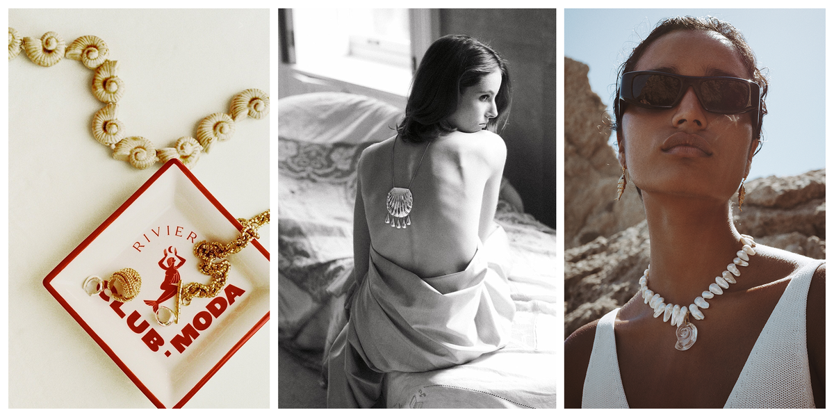 How to Wear the Shell Necklace Trend for Summer 2025