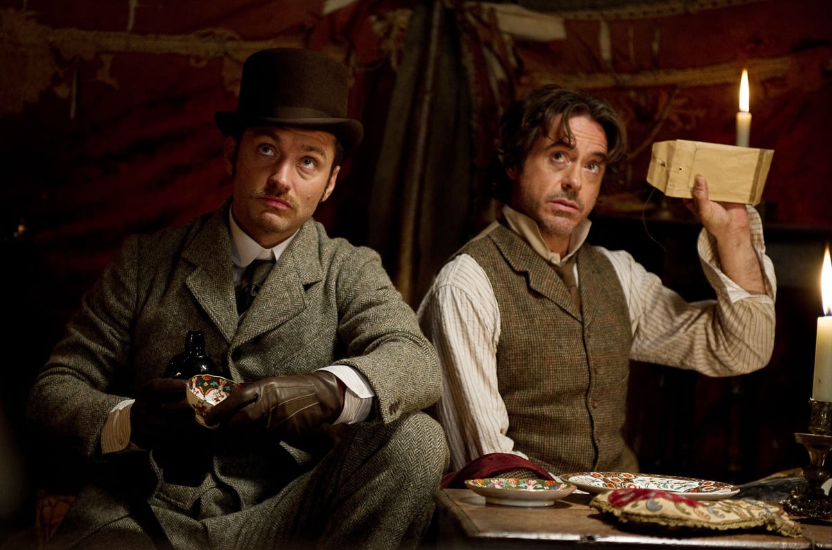 sherlock holmes, robert downey jr, jude law