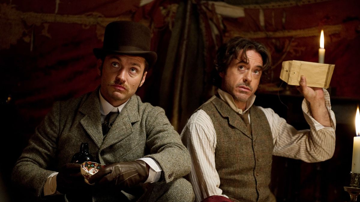 preview for Jude Law on Sherlock Holmes 3