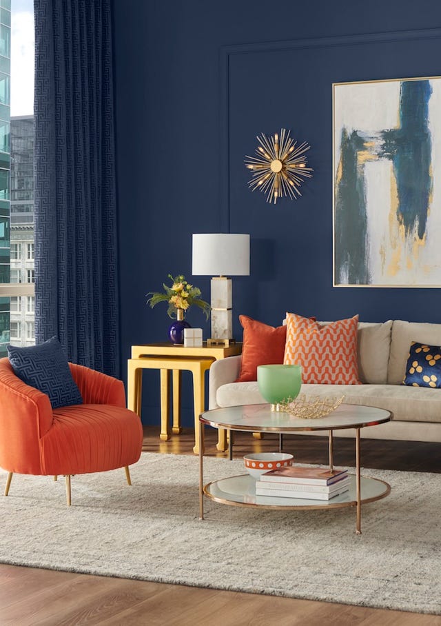 Sherwin-Williams Reveals 2020 Color of the Year - Naval SW 6244 Paint Color