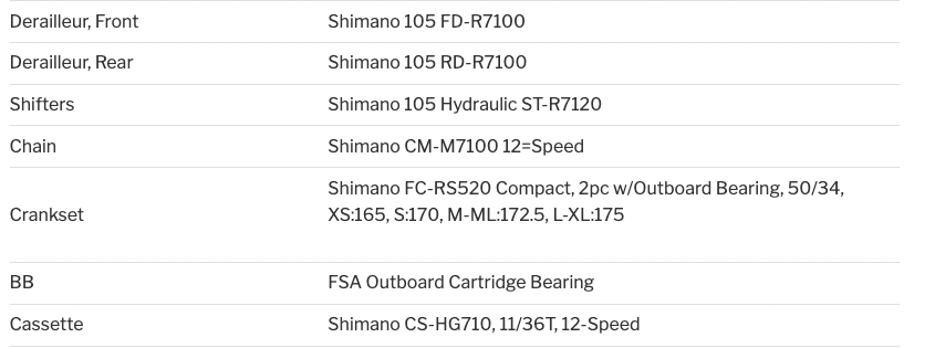 shimano 105 12 speed mechanical
