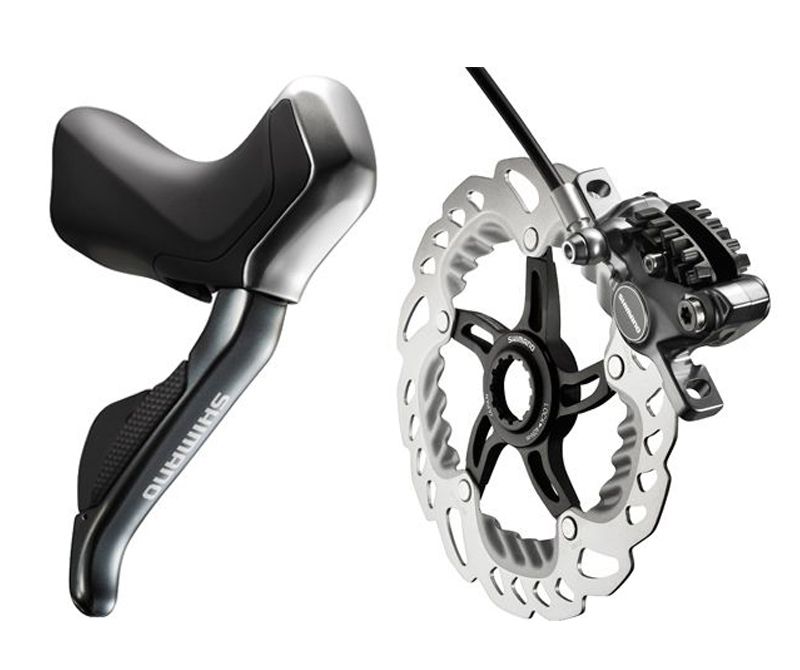 Bicycle part, Groupset, Disc brake, Brake, Motorcycle accessories, Bicycle drivetrain part, Lever, 