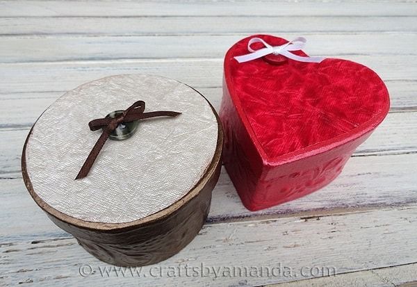DIY Valentine's Day Treat Box - with Heart Window - Crafting Cheerfully