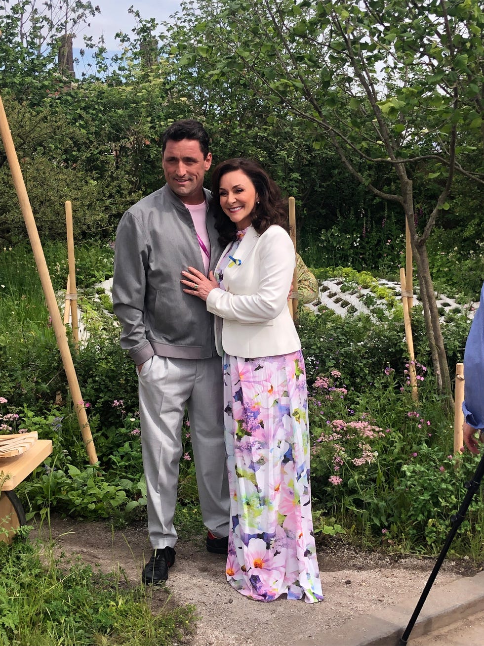 shirley ballas chelsea flower show