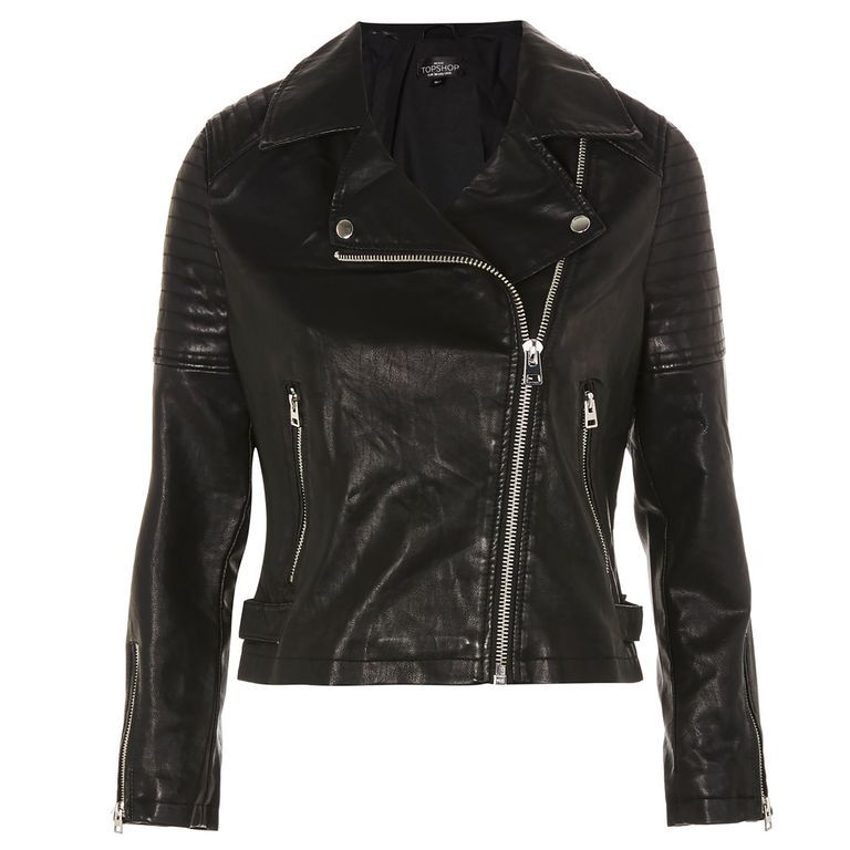 Clothing, Jacket, Leather, Outerwear, Black, Leather jacket, Sleeve, Textile, Zipper, Top, 
