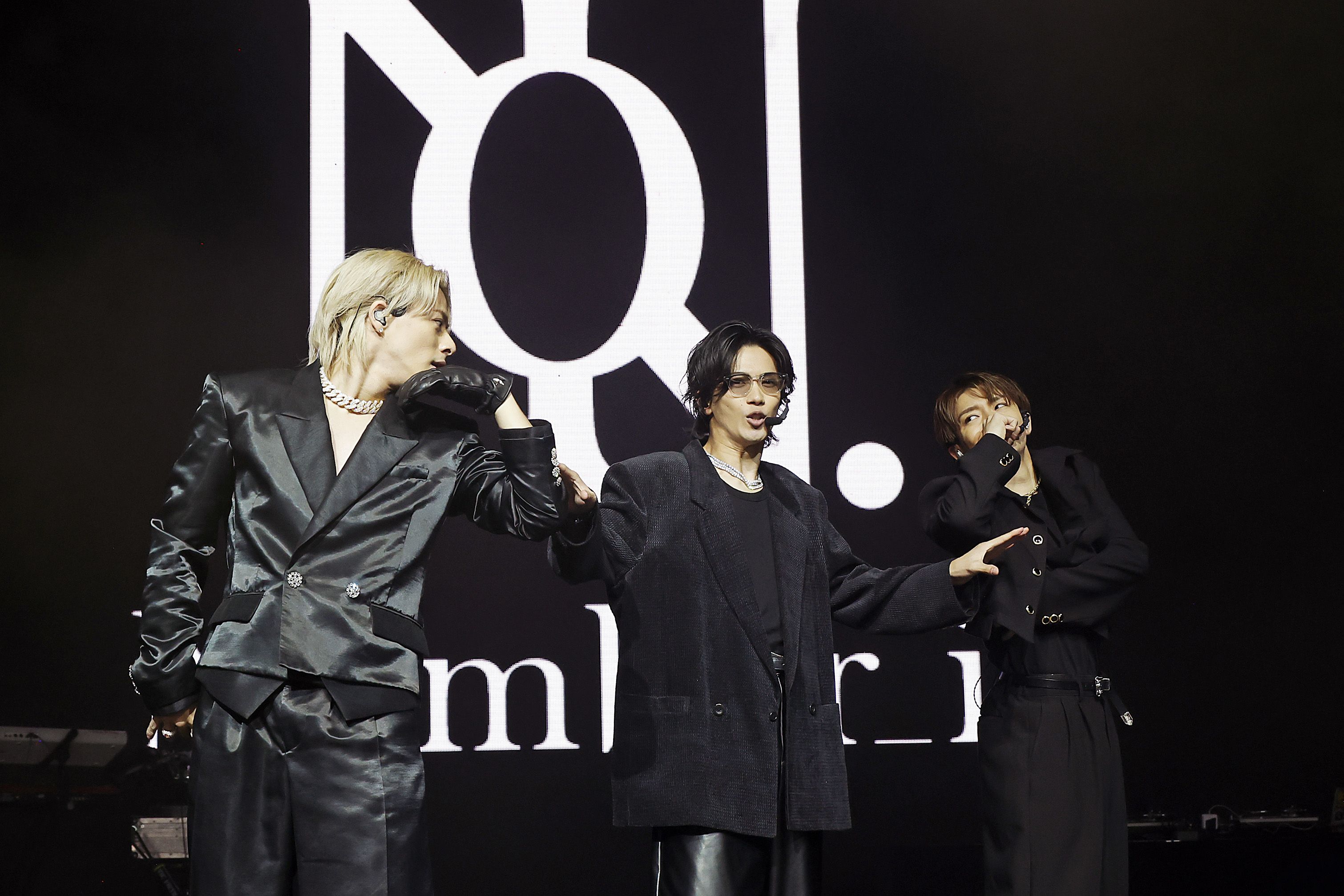 Number_i 3人 Number_i] I also only became interested in the three of them