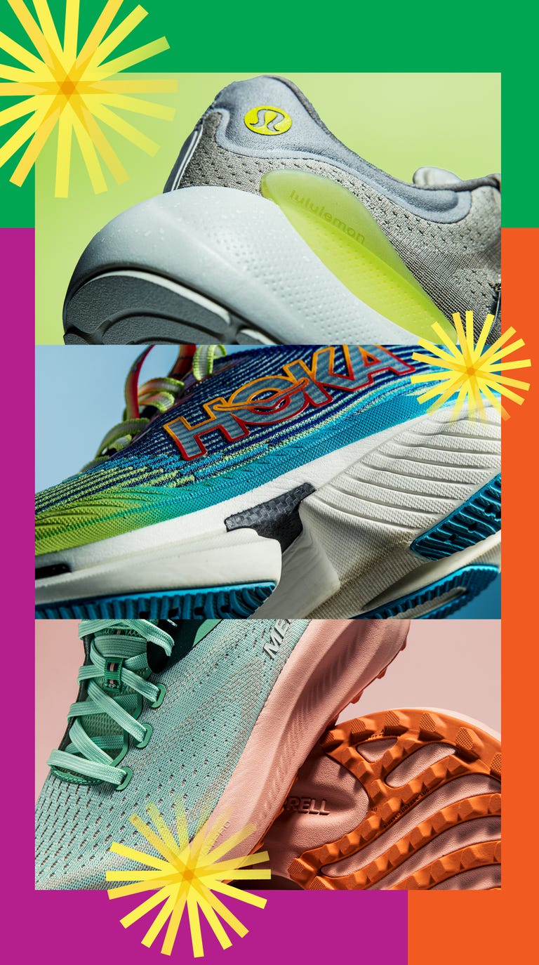 lululemon, hoka, merrell running shoes
