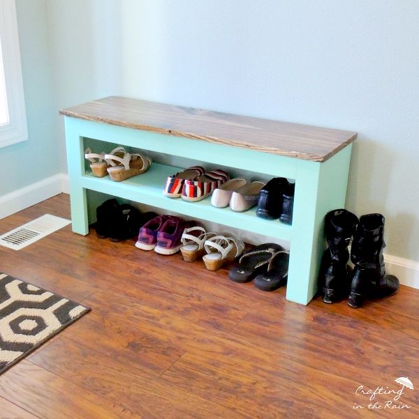 Condo Blues: How to Make an Easy DIY Floor To Ceiling Shoe Rack Organizer