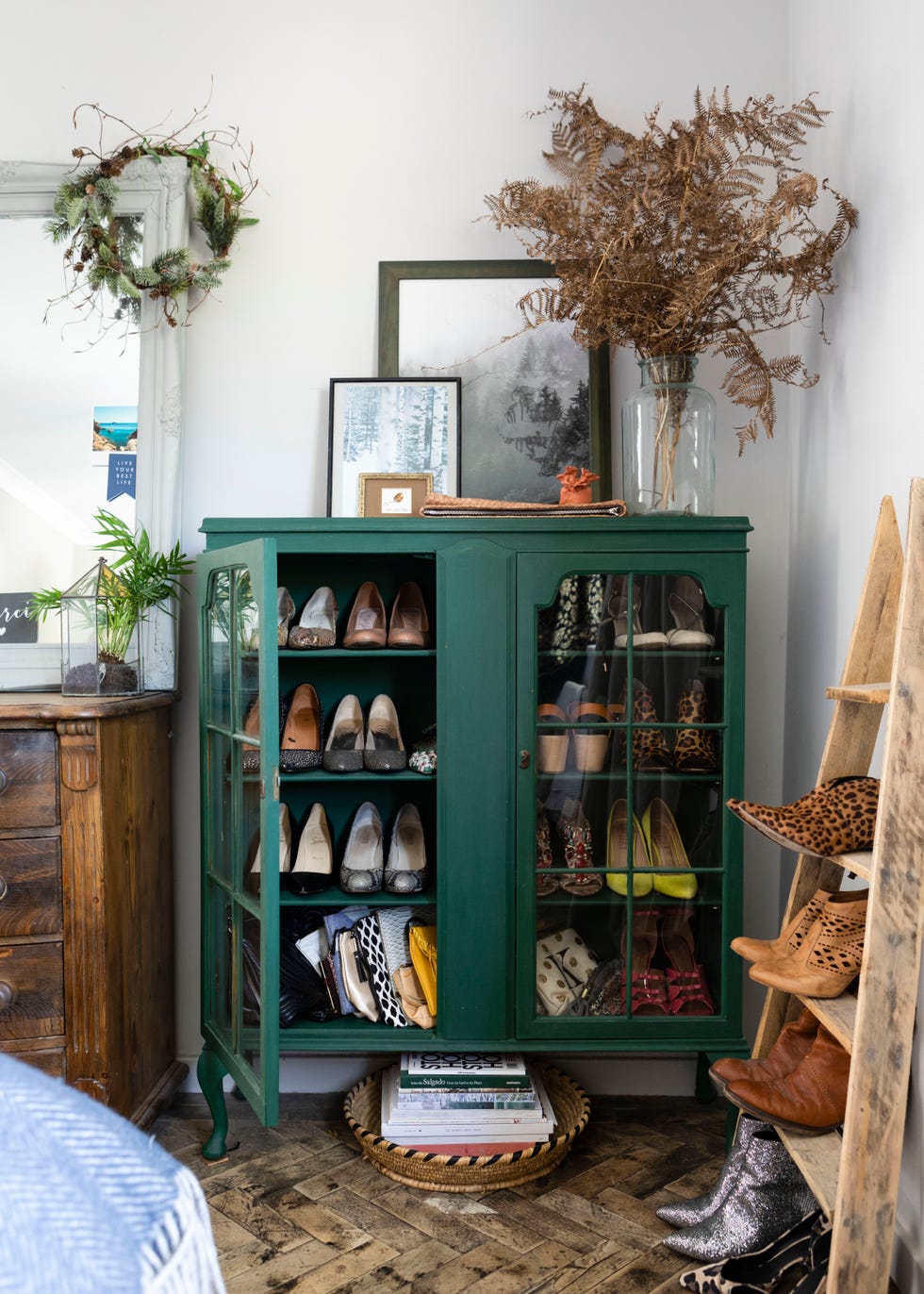 how to organise your shoe cupboard