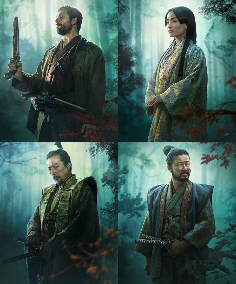 shogun personajes