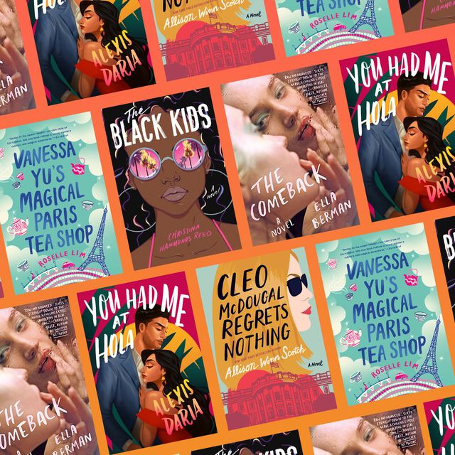 the 5 best books for augst including the black kids, you had me at hola, cleo mcdougal regrets nothing, vanessa yu's magical paris tea shop, the comeback