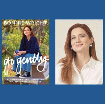 bonnie wright and her book cover