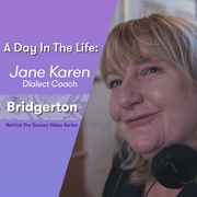 jane karen, dialect coach on the shondaland and netflix series, bridgerton