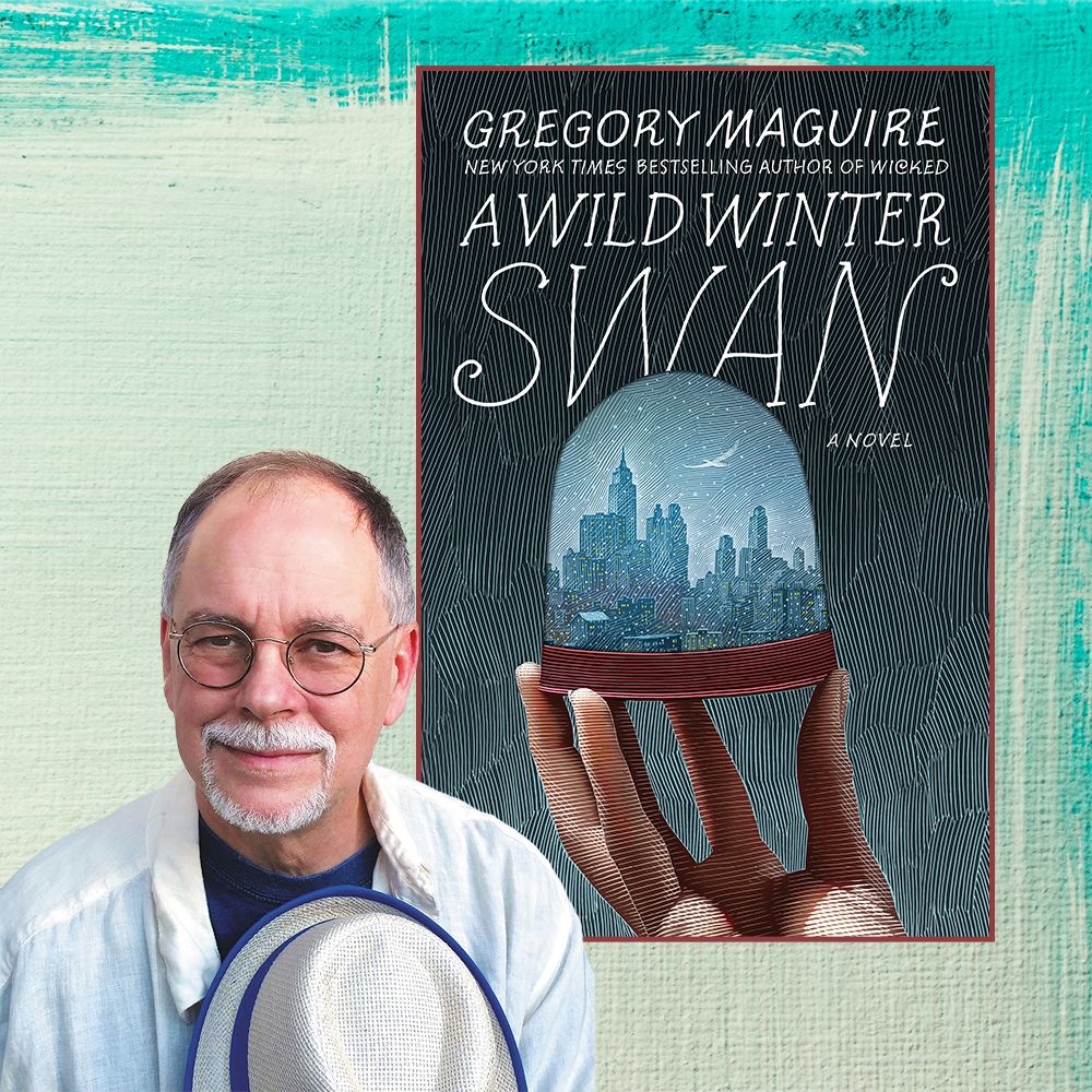 gregory maguire, author of "a wild winter swan"