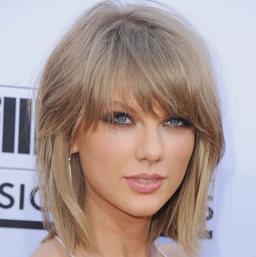 short hairstyles for thick hair taylor swift